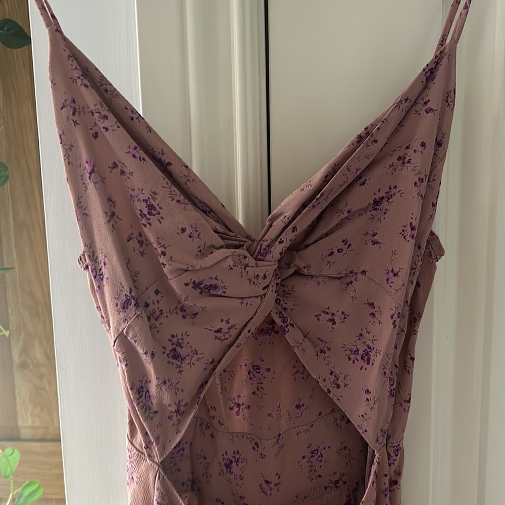 Flynn Skye Pink and Purple Floral Jumpsuit - Picture 10 of 11